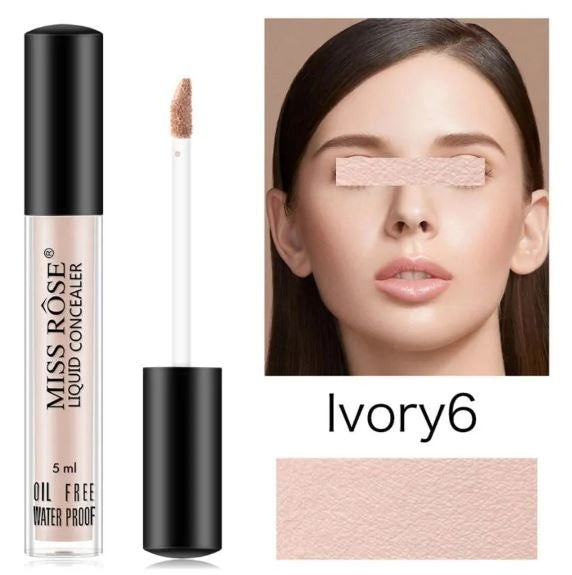 Miss Rose 3 PC Regular Deal Silk Foundation Concealer & Blender