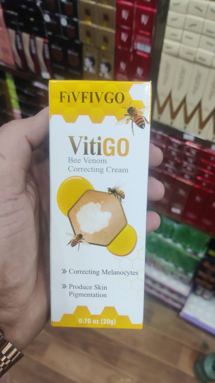 Fivfivgo Vitigo Bee Venom Correcting Cream 20g | Skin Tone Balancing