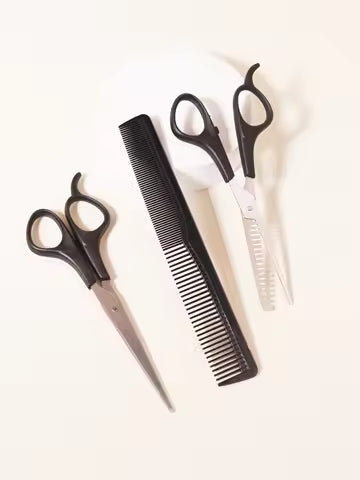 (10 Pcs) Multipurpose Salon Hair Styling Hairdressing hairdresser Barber Combs Kit