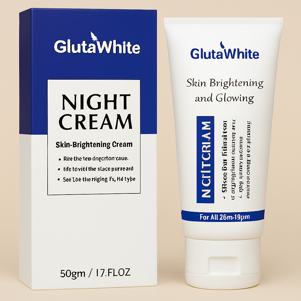 Gluta White Night Cream – Advanced Skin Brightening, Nourishing & Anti-Aging