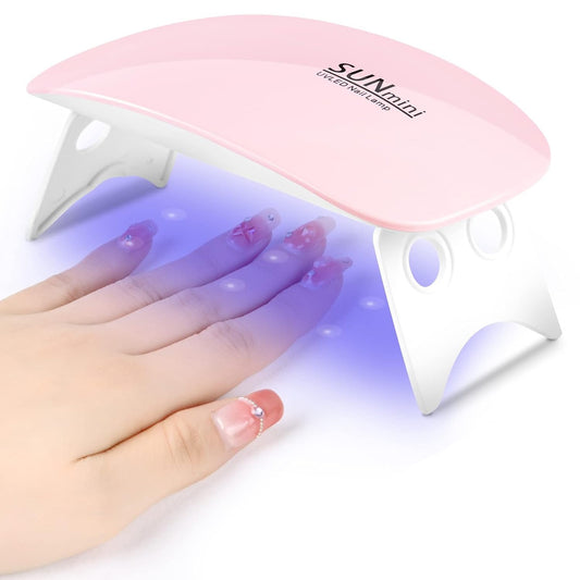 UV Led Lamp For Nails 6W Nail Lamp Light With Timer