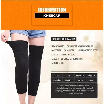 1 Pair Thermal Knee Warmers | Winter Warm Knee Protector for Men & Women