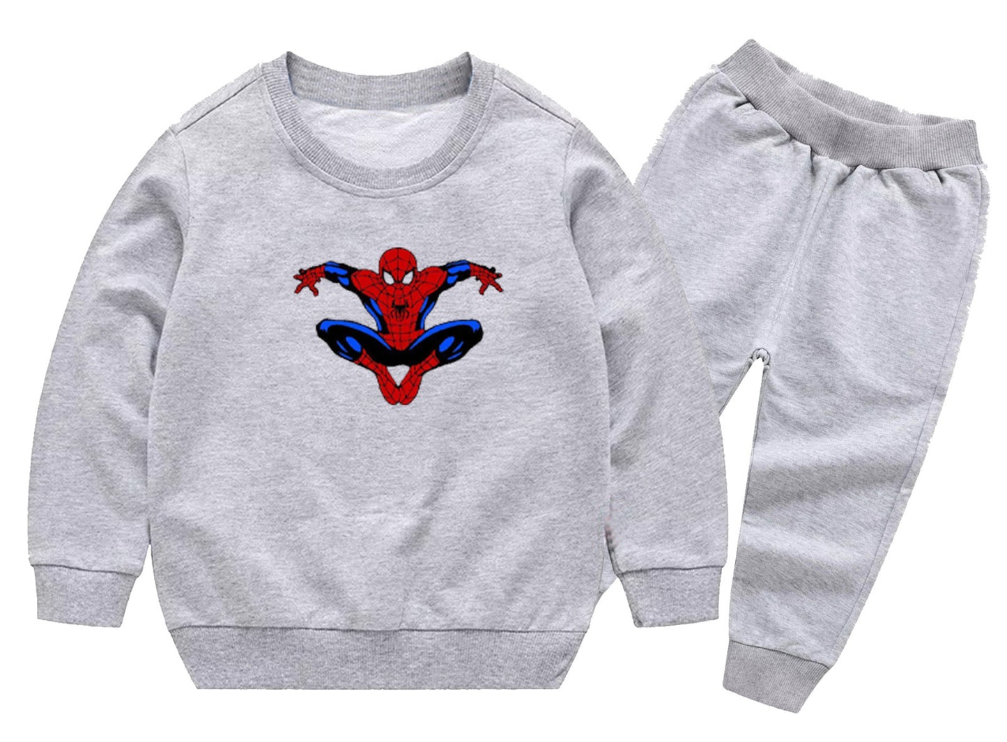 Kids Fleece Tracksuit | Sweatshirt & Pajama Set for Baby Boys – Warm,