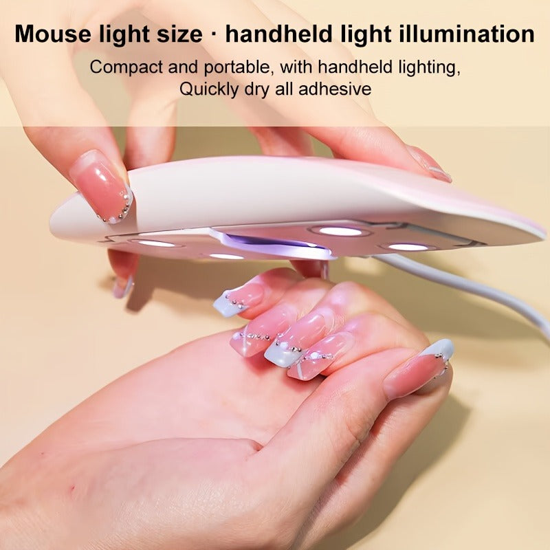 UV Led Lamp For Nails 6W Nail Lamp Light With Timer