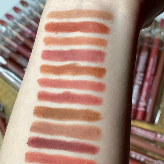 Flormar Waterproof Lip Pencil Set Of 12 – Long Lasting, High Quality