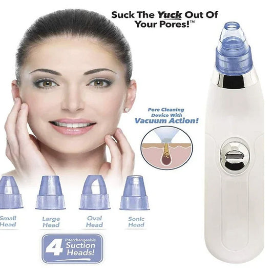 Derma Suction Pore Cleaning Device With Powerful Vacuum Action Gently Removes