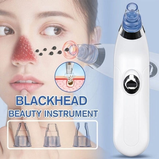 Derma Suction Pore Cleaning Device With Powerful Vacuum Action Gently Removes