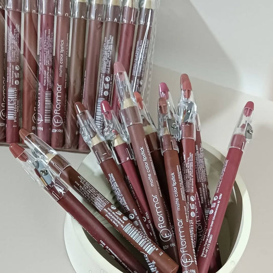 Flormar Waterproof Lip Pencil Set Of 12 – Long Lasting, High Quality
