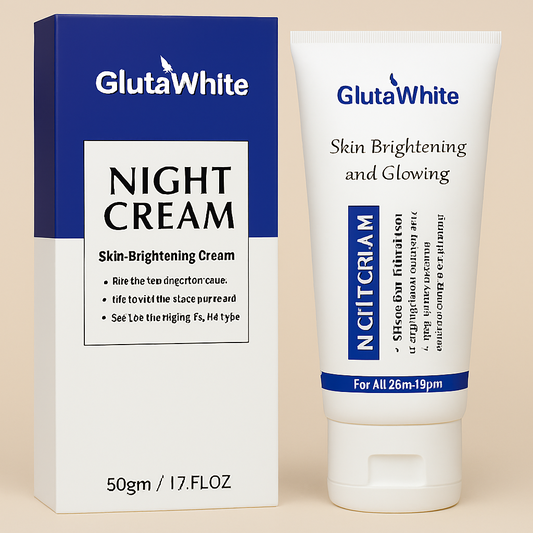Gluta White Night Cream – Advanced Skin Brightening, Nourishing & Anti-Aging